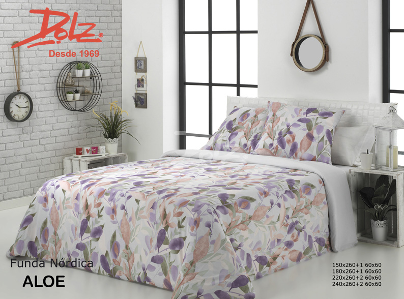 FUNDA NORDICA ALOE